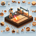 Laserreinigung von Holz in der Holzcarportherstellung